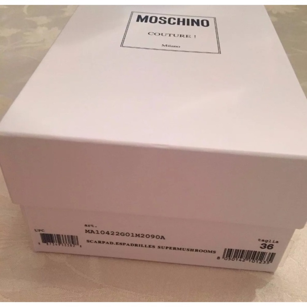 SS16 Moschino Jeremy Scott Super Mario Shoes - Picture 7 of 8